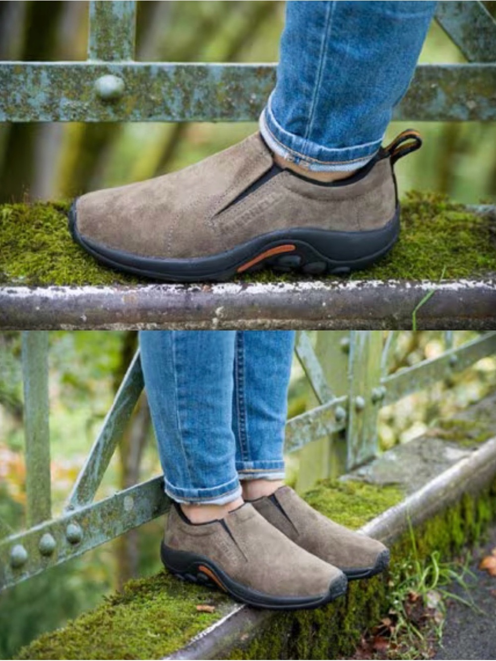 Merrell Women's Slip-On Suede Ankle Boots in Taupe